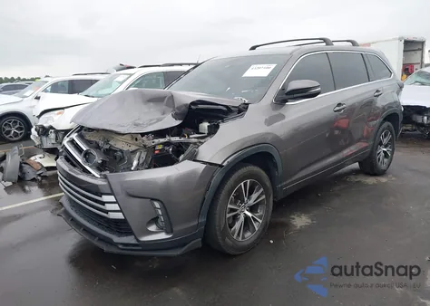 2018 Toyota Highlander Le Plus from USA, damaged, VIN 5TDZZRFH5JS279099